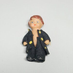 Vintage '60s Tiny German ARI Rubber Baby Doll Toy